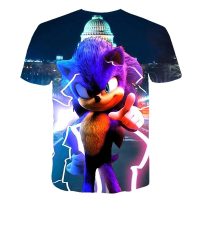 Gyerek 3D póló Sonic 130 méret Gyerek 3D póló Sonic 130 méret
