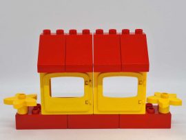 Lego Duplo ablak tetővel virággal