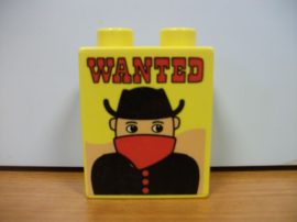 Lego Duplo képeskocka - wanted 