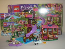 Lego Friends - Mentőbázis a dzsungelben 41038 (doboz+katalógus)