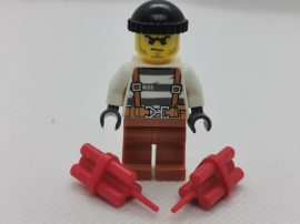 Lego City Figura - Rab, Betörő (cty0777)