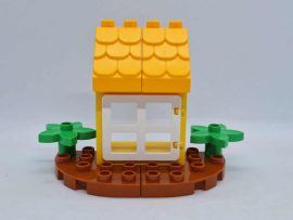 Lego Duplo ablak tetővel virággal 