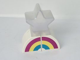 Lego Duplo Képeskocka - szivárvány + csillag 10953-ból