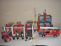 Lego City - Tűzoltóállomás 7208