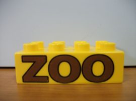 Lego Duplo képeskocka - zoo