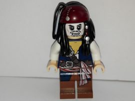 Lego Pirates of the Caribbean figura - Captain Jack Sparrow (poc012)
