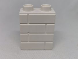Lego Duplo Kocka fehér (fal)