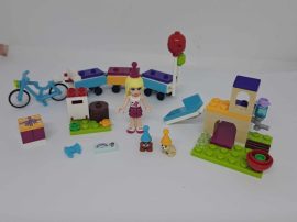 Lego Friends -Party Vonat (41111) (sárga bicikli helyett kék bicikli) (dobozzal)