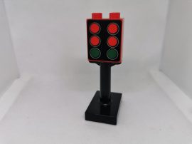 Lego Duplo képeskocka + talp (jelzőlámpa)