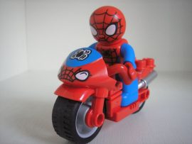 Lego Duplo Pókember, Spider-Man + motor  (kicsi kopás)