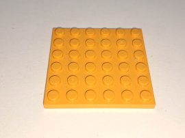 Lego Alaplap 6*6 (halvány narancs)