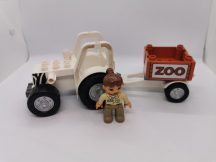 Lego Duplo Zoo traktor figurával