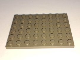 Lego Alaplap 6*8 régi ( barnás szürke)