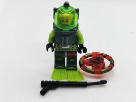 Lego Atlantis figura - Bobby, Búvár (atl002) 