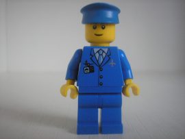 Lego City figura - Airport repülőtéri pilóta 9348 (air046)
