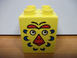 Lego Duplo képeskocka  - indiános kocka