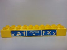 Lego Duplo képeskocka - lego ville (karcos)