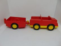 Lego Duplo Autó utánfutóval 