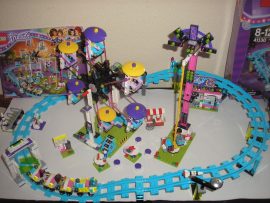 Lego Friends - Vidámparki hullámvasút 41130 (katalógussal, dobozzal) 