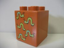 Lego Duplo képeskocka - kukac 2*2