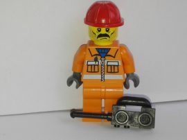 Lego City figura - Építőipari munkás (cty010)