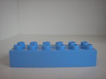 Lego Duplo kocka 2*6