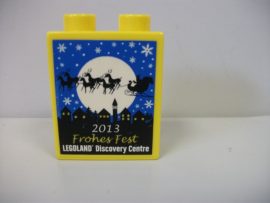 Lego Duplo képeskocka  - Frohes Fest 2013