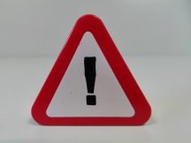 Lego Duplo képeskocka - közlekedési tábla 