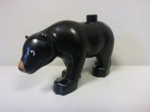 Lego Duplo fekete maci, medve (nagy)