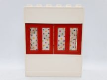 Lego Duplo ablakos fal elem függönnyel