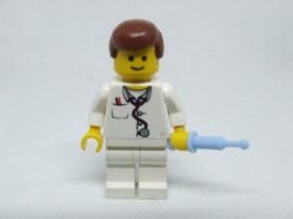 Lego Town figura - Hospital Doktor (doc025)