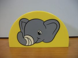 Lego Duplo képeskocka - elefánt 