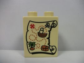 Lego Duplo képeskocka - térkép