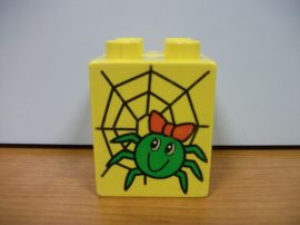Lego Duplo képeskocka  - pók
