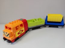   Lego Duplo mozdony, lego duplo vonat + utánfutók 10508 készletből