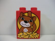 Lego Duplo képeskocka - cica (karcos)