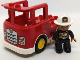 Lego Duplo Tűzoltóautó + figura10901-es szettből