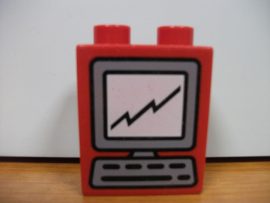 Lego Duplo képeskocka - számítógép 