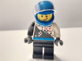 Lego City Figura - Versenyző, vezető (cty0712)