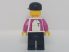 Lego town figura - German Telekom Racing Cyclist (tel001s)