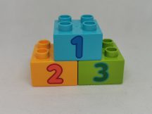 Lego Duplo képeskocka - 1,2,3 szám