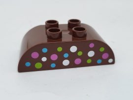 Lego Duplo képeskocka - pöttyök