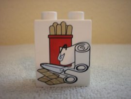 Lego Duplo képeskocka - kötszer 