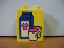 Lego Duplo képeskocka - tej 