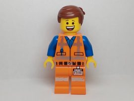 Lego Movie figura - Emmet – elferdült vigyor / Zavart (tlm180)