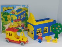   Lego Fabuland - Blondi a malac taxi állomása 338 (matrica hiányos) katalógussal