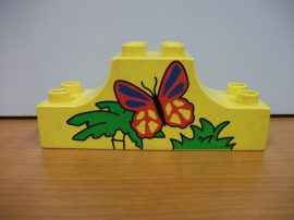 Lego Duplo képeskocka - pillangó (karcos)