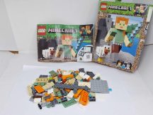  LEGO Minecraft - Minecraft BigFig Alex csirkével 21149 (doboz+katalógus) D.