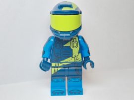 Lego Movie figura - Rex Dangervest - űrruha Jet Pack nélkül (tlm145)