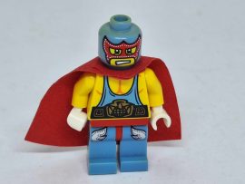 Lego Minifigura - 	Super Wrestler (col010) (feje kicsit sárgult)